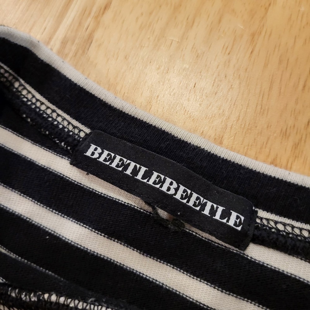 100% Cotton Beetlebeetle Long Sleeve Jersey Top - Picture 5 of 7